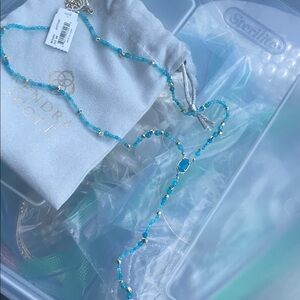 Kendra Scott Blue Beaded Necklace